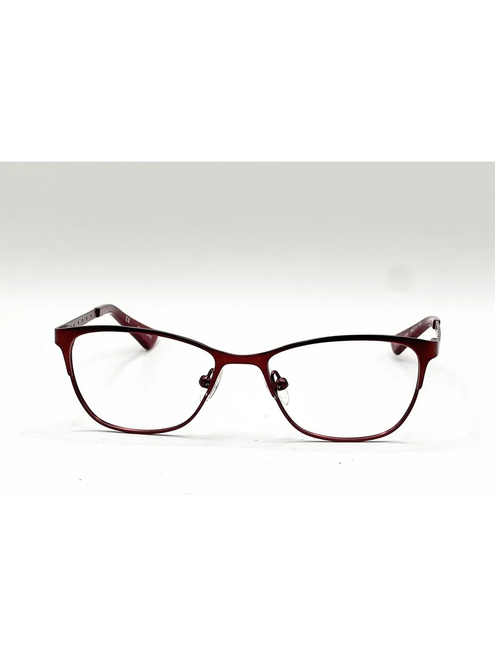Nicole Miller Elora C03 Violet Gunmetal Full Rim Authentic Eyeglass Frames 48-15